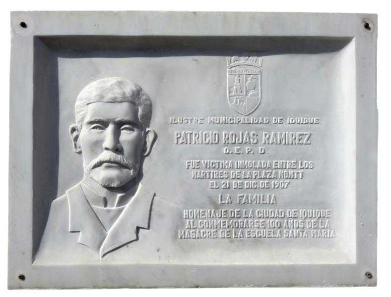 Imagen del monumento Homenaje A Los 100 Años De La Masacre De La Escuela Santa María