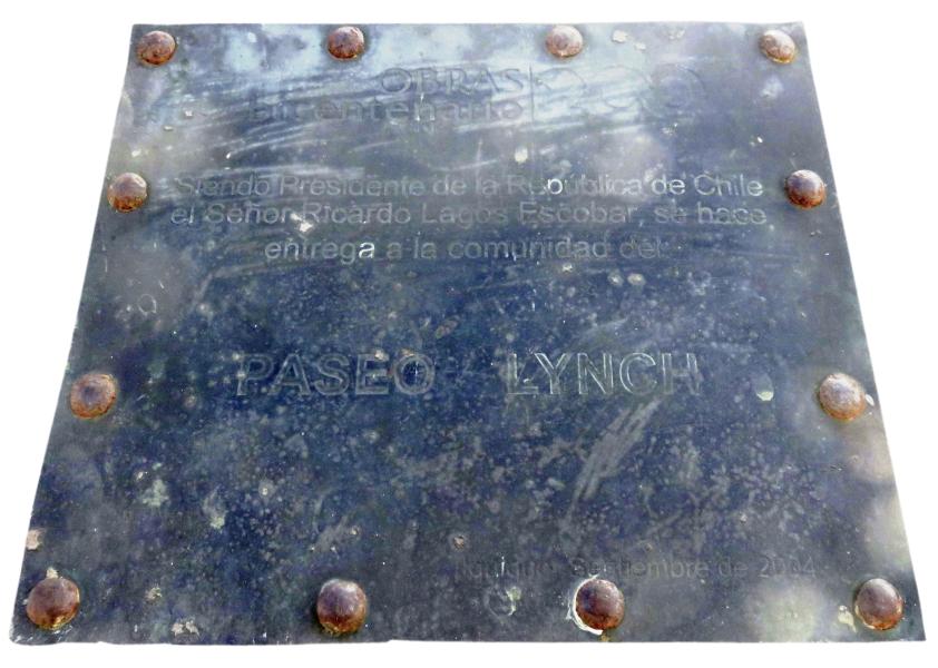 Imagen del monumento Monolito Paseo Lynch