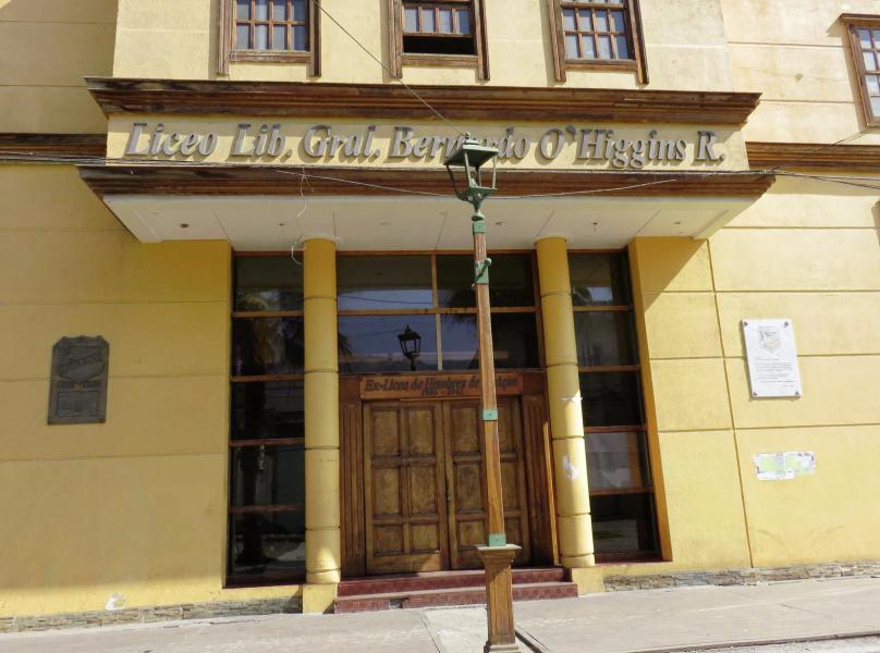 Imagen del monumento Placa Liceo De Hombres 1886-1981