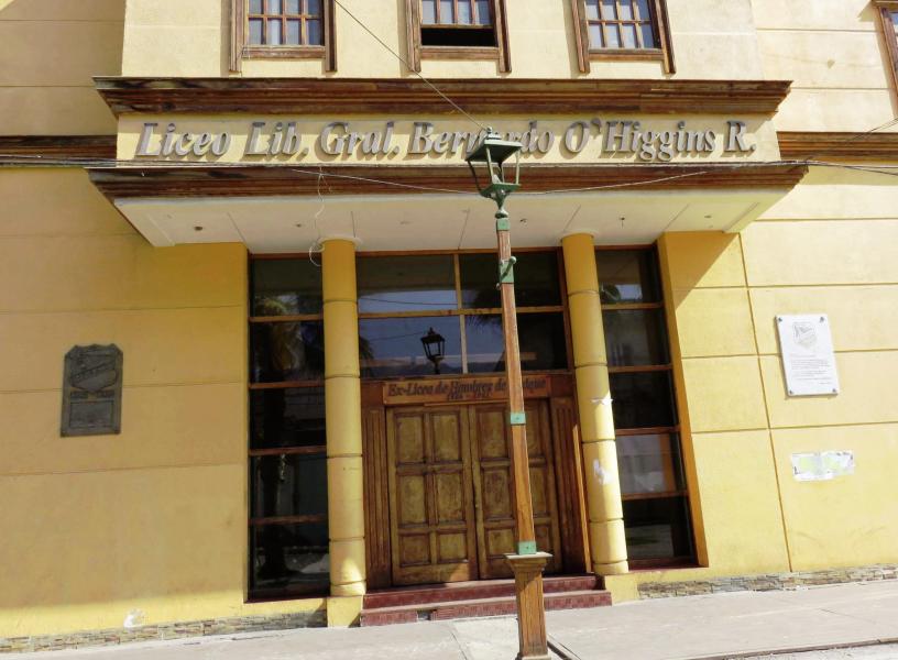 Imagen del monumento Placa Liceo Libertador General Bernardo O&amp;#039;Higgins