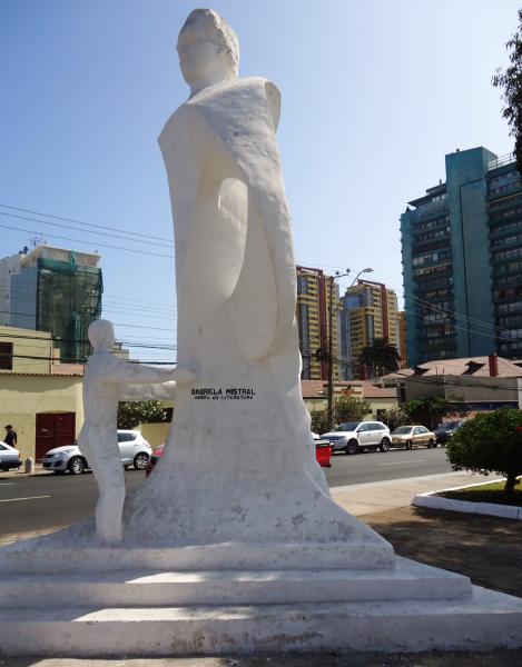 Imagen del monumento Gabriela Mistral