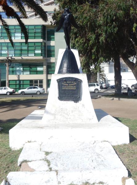 Imagen del monumento Mujer Alada