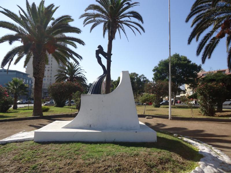 Imagen del monumento Mujer Alada