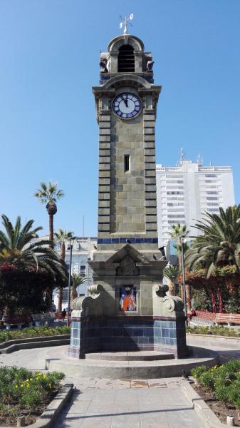 Imagen del monumento Reloj Plaza Colón