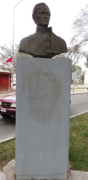 Imagen del monumento General José Miguel Carrera