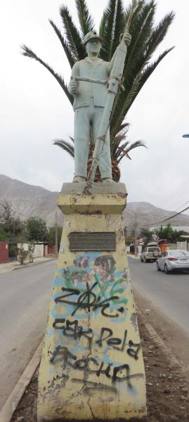 Imagen del monumento Minero Perforando