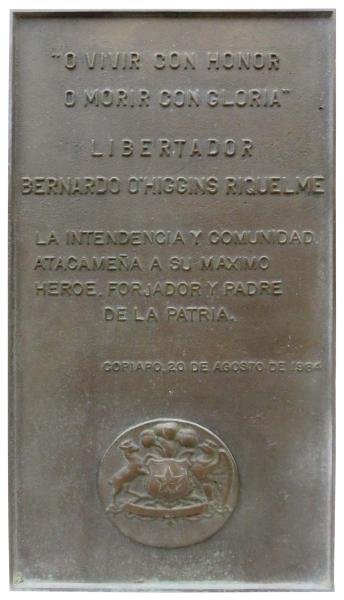 Imagen del monumento Bernardo O&amp;#039;Higgins