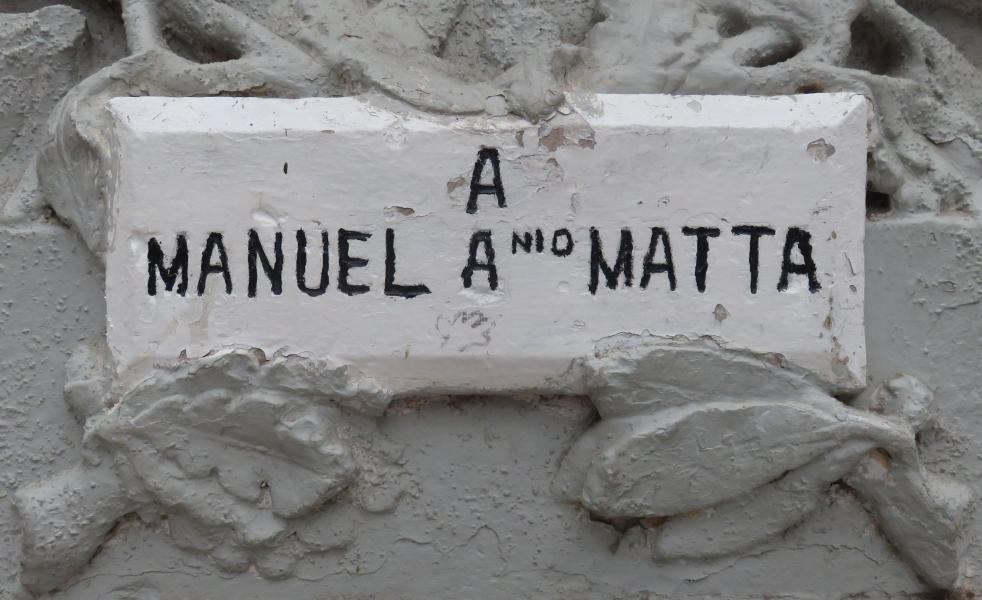 Imagen del monumento Manuel Antonio Matta Goyenechea