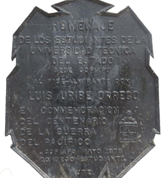 Imagen del monumento AncLa Conmemorativa Al Vice- Almirante Don Luis Uribe Orrego