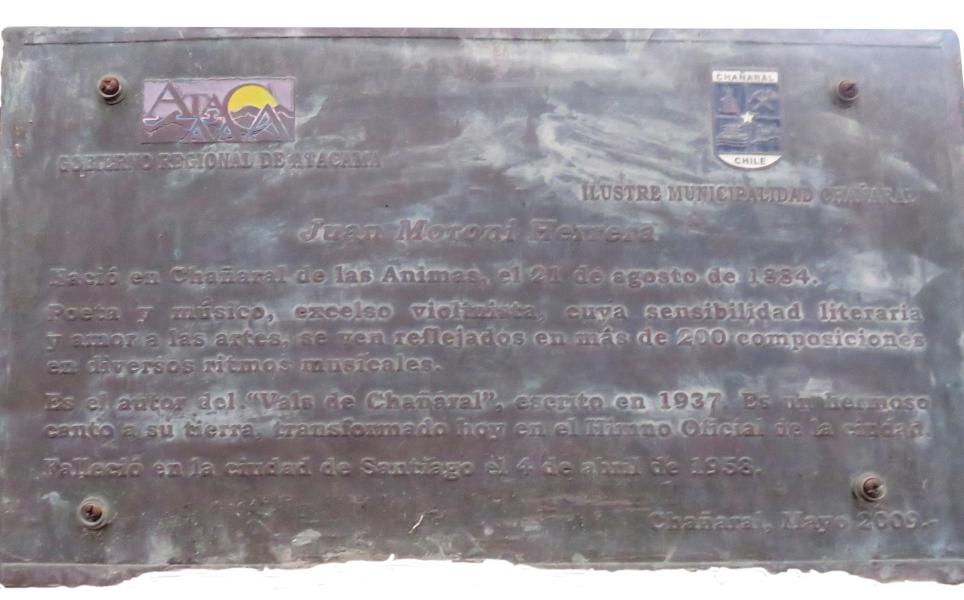 Imagen del monumento Juan Moroni Herrera