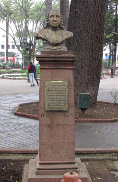 Imagen del monumento Jose Antonio Manso De VeLasco
