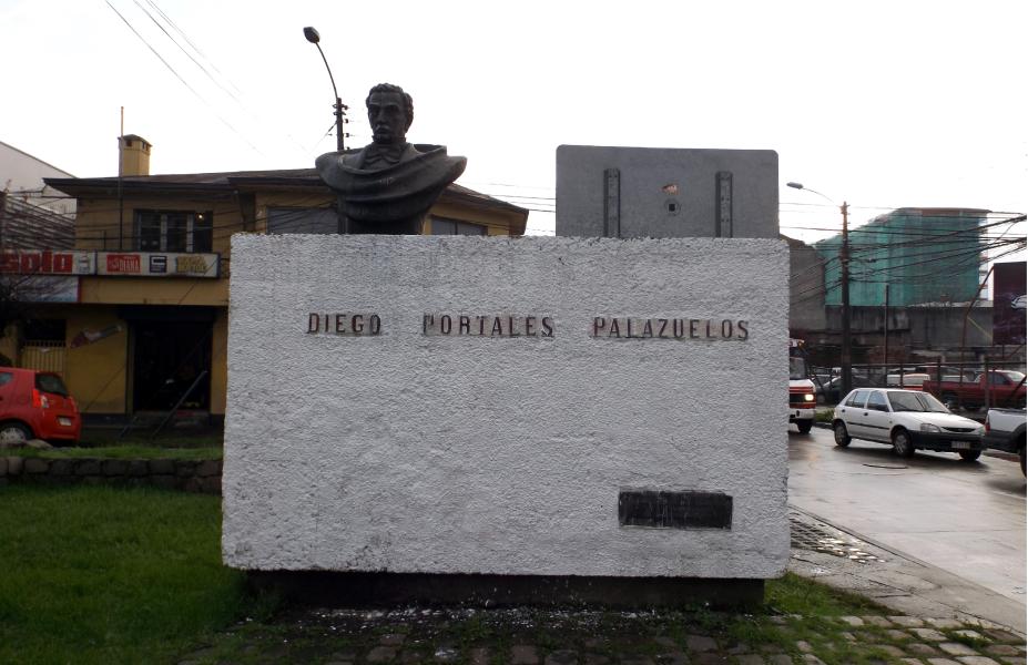 Imagen del monumento Diego Portales PaLazuelos