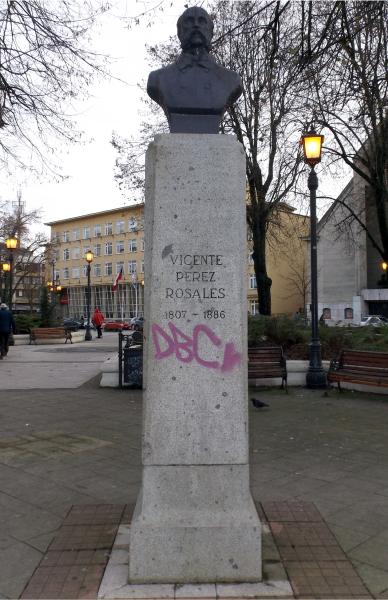 Imagen del monumento Vicente Pérez Rosales