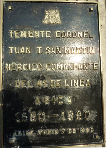 Imagen del monumento Gloria A La Infantería Chilena