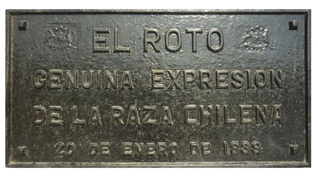 Imagen del monumento El Roto Chileno