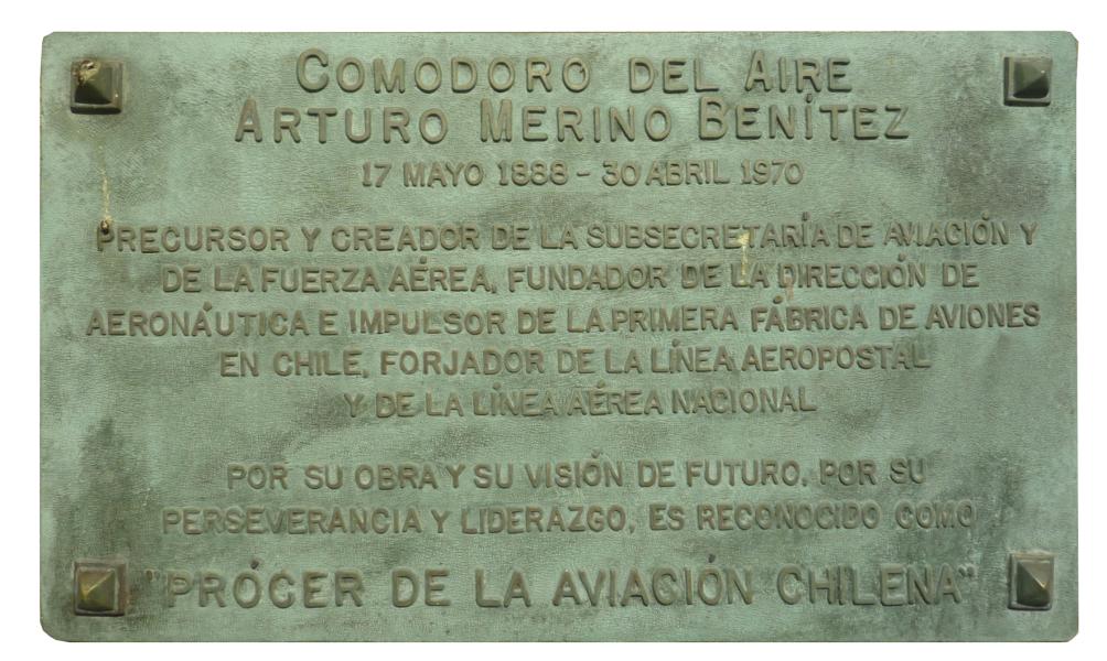 Imagen del monumento Comodoro Del Aire Arturo Merino Benítez