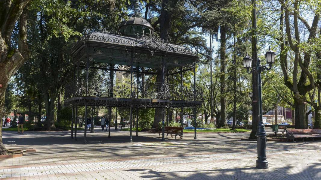 Imagen del monumento Kiosco Cívico de la Plaza de Armas de Curicó