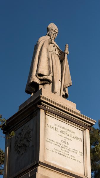 Imagen del monumento Cerro Santa Lucía de Santiago