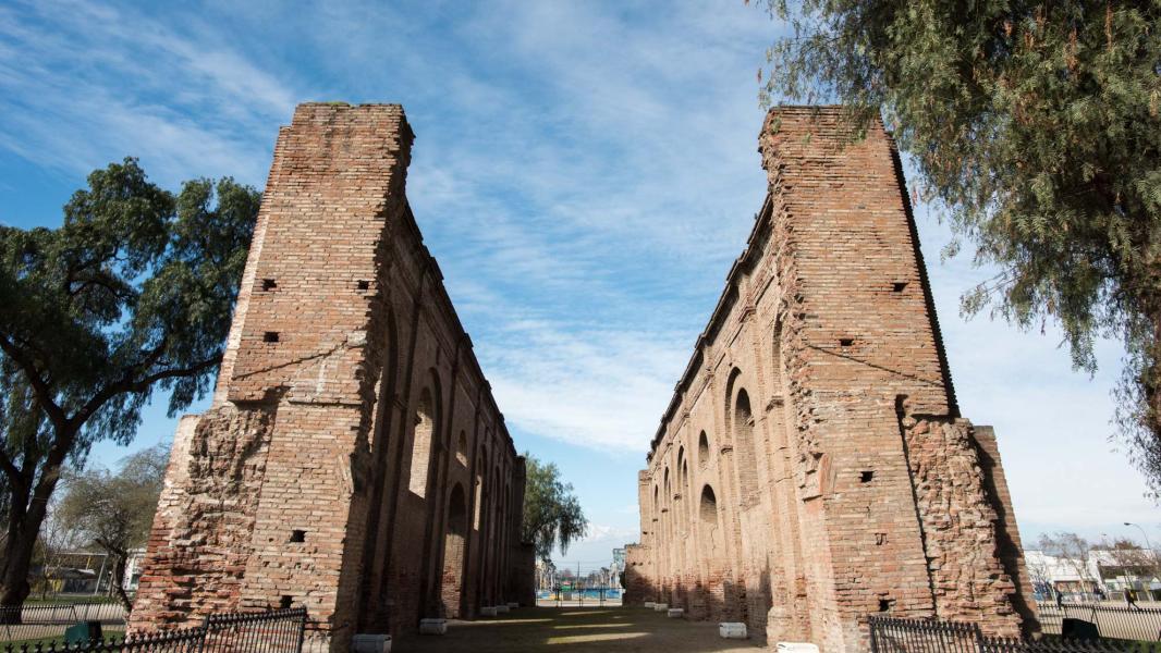 Imagen del monumento Muros de la antigua Iglesia de Maipú