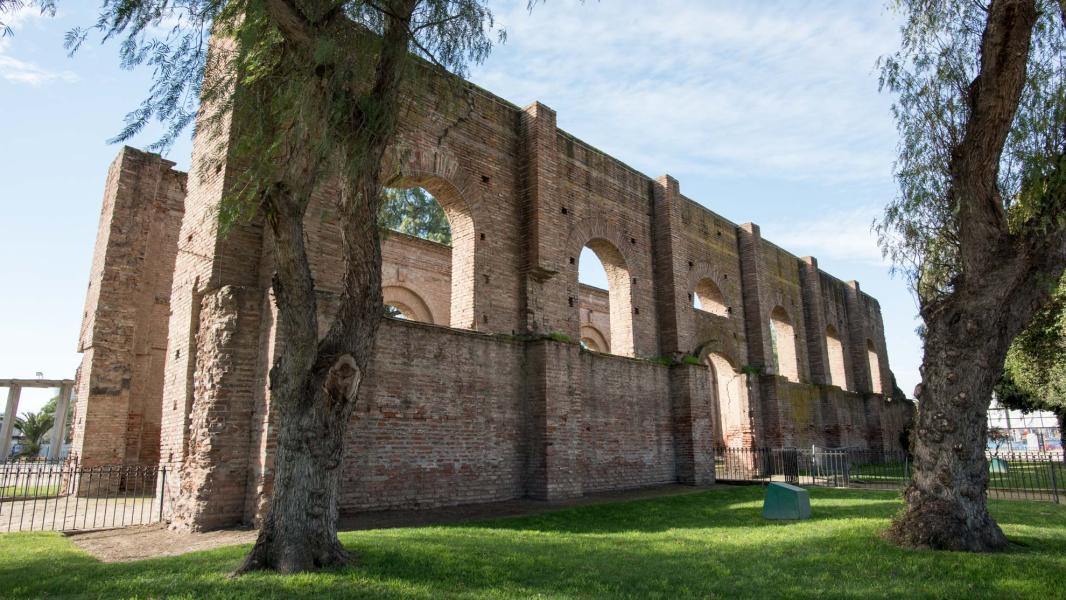 Imagen del monumento Muros de la antigua Iglesia de Maipú