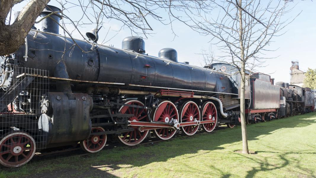 Imagen del monumento Material rodante de la Casa de máquinas de Temuco