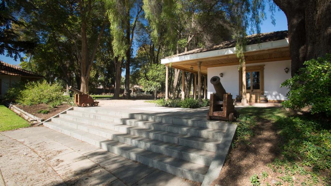 Imagen del monumento Instalaciones agrícolas y Parque de la ex hacienda San Vicente Ferrer