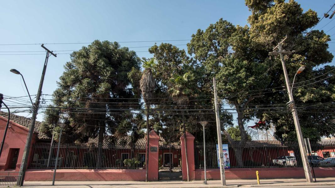 Imagen del monumento Casa Consistorial de Conchalí. Ex casa patronal de la Chacra Lo Negrete