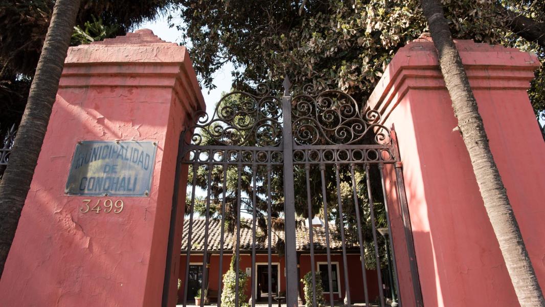 Imagen del monumento Casa Consistorial de Conchalí. Ex casa patronal de la Chacra Lo Negrete
