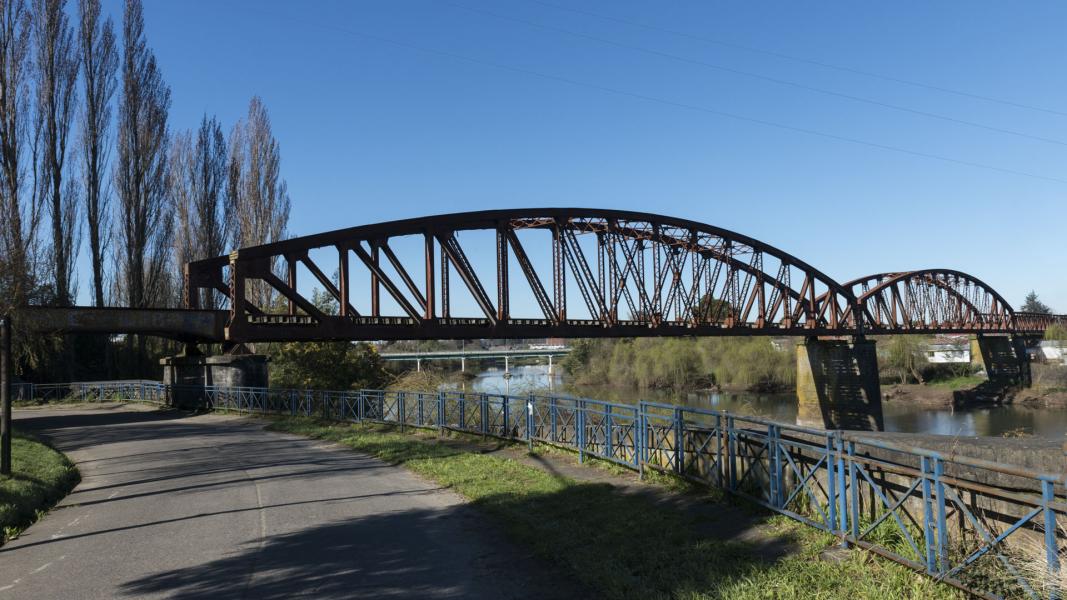 Imagen del monumento Puente Ferroviario sobre el río Chol Chol