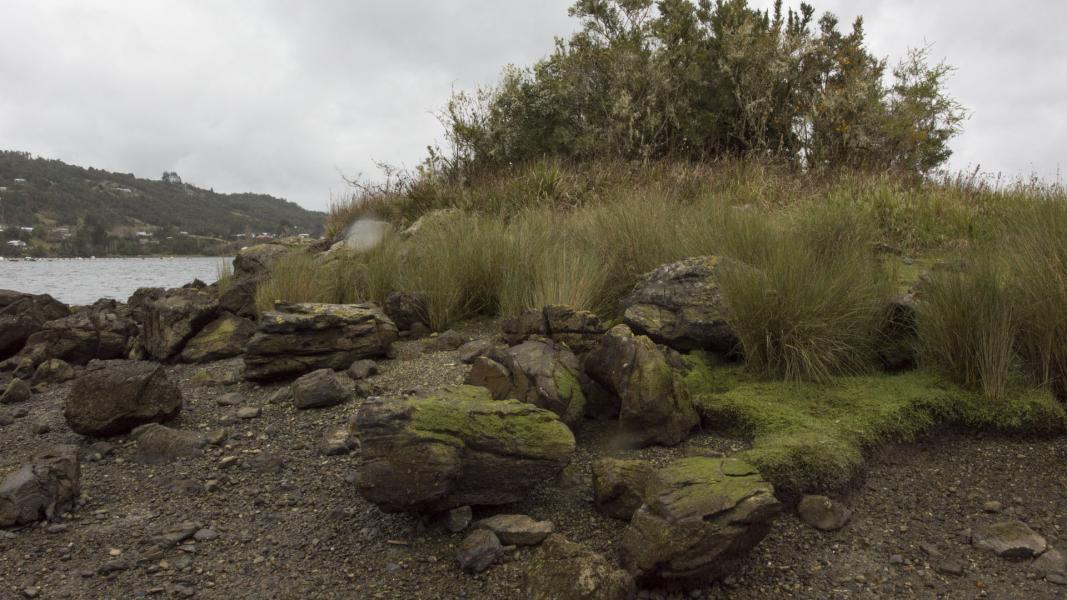 Imagen del monumento Corrales de Pesca y Conchales Arqueológicos ubicados en la Isla Chala