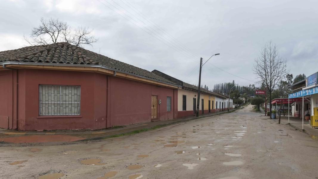 Imagen del monumento Radio urbano con sus límites actuales del Pueblo de Nirivilo