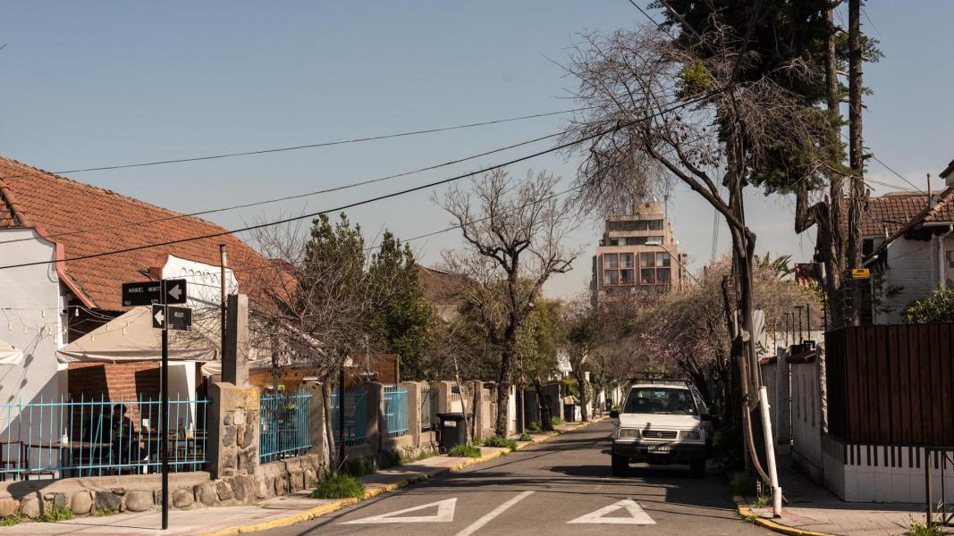 Imagen del monumento Calle Keller en el sector comprendido entre calles Avenida Manuel Montt y Luis Barros Valdés