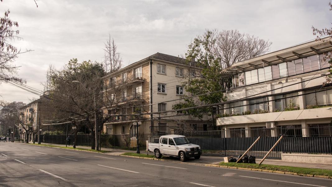 Imagen del monumento Área que señala ubicado en Avenida Pedro de Valdivia con Avenida Eliodoro Yáñez