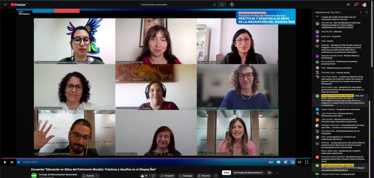 Imagen de  Encuentro Internacional destaca desafíos de la educación patrimonial a 10 años del Qhapaq Ñan como Sitio de Patrimonio Mundial