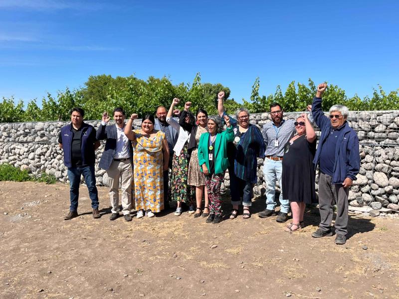 Imagen de Finalizan obras de emergencia para la protección del Cementerio Arqueológico de Tutuquén