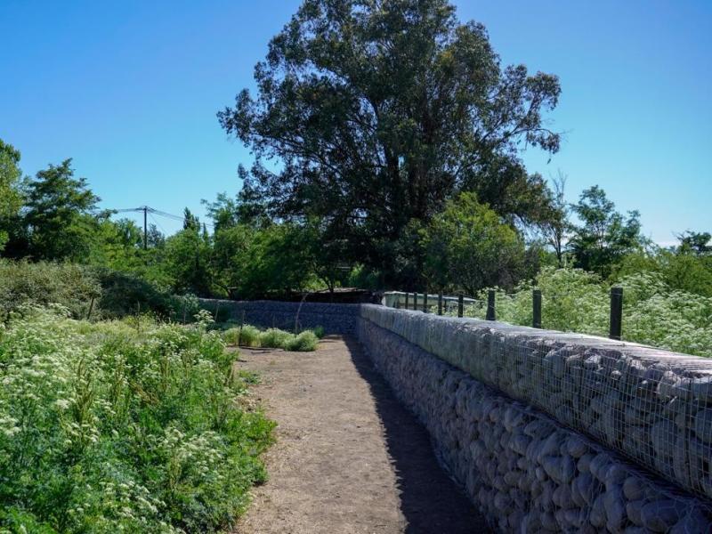 Imagen de Finalizan obras de emergencia para la protección del Cementerio Arqueológico de Tutuquén