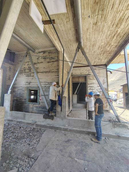 Imagen de Culminan obras de emergencia en Monumento Histórico Hospital de Pisagua