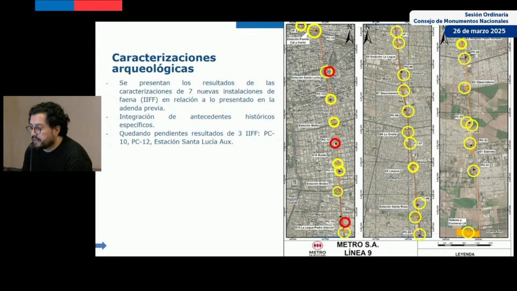 Imagen de CMN acoge las medidas propuestas por Metro para la protección del componente patrimonial de la Línea 9