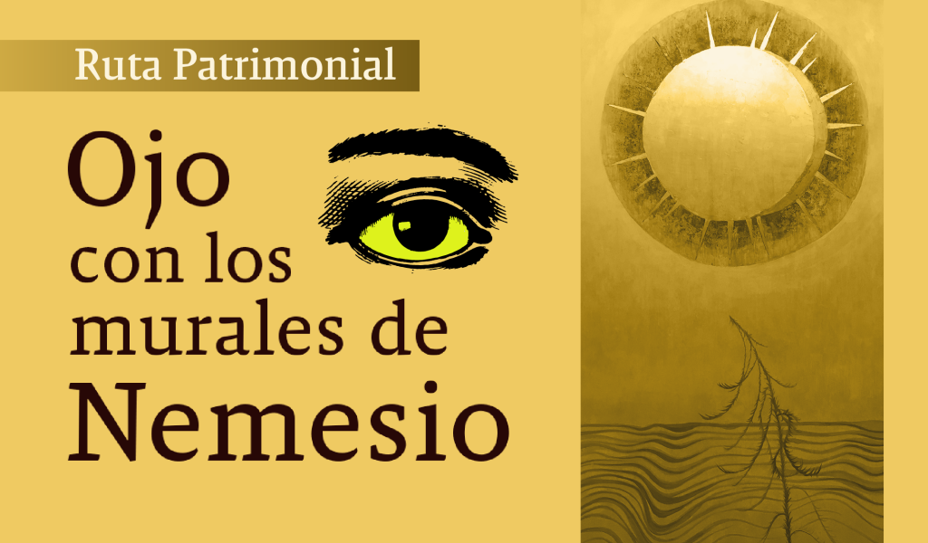 Imagen de Inscríbete: Ruta Patrimonial redescubrirá los murales de Nemesio Antúnez en el centro de Santiago