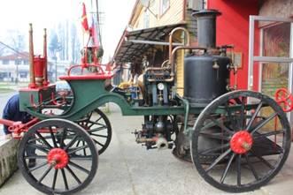 Imagen de CMN aprueba por unanimidad declaratoria de antigua bomba  a vapor de Compañía de Bomberos de Los Lagos