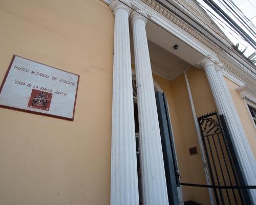 Imagen del monumento Colecciones del Museo Regional de Atacama, dependiente de la Dirección de Bibliotecas, Archivos y Museos