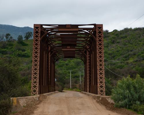 Imagen del monumento Puente Metálico Tilama