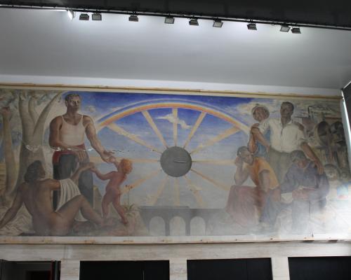 Imagen del monumento Mural &quot;Historia de Concepción&quot; de Gregorio de la Fuente