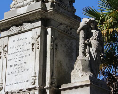 Imagen del monumento Mausoleo del General don José María de la Cruz