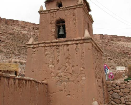 Imagen del monumento Iglesia y campanario de Caspana