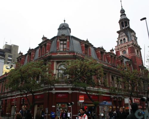 Imagen del monumento Edificio del Cuerpo de Bomberos de Santiago