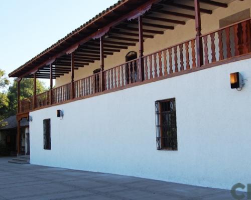 Imagen del monumento Casa de Lo Matta y los terrenos adyacentes