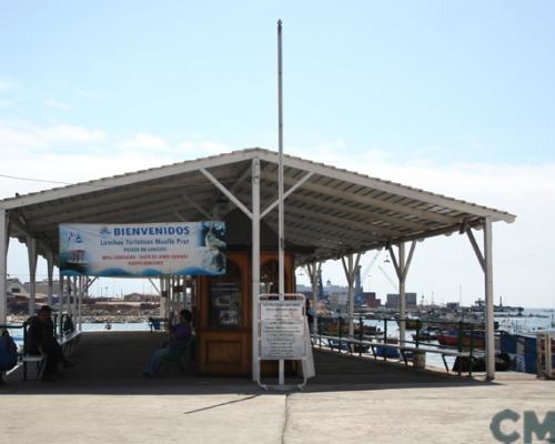 Imagen del monumento Antiguo Muelle de pasajeros del Puerto de Iquique