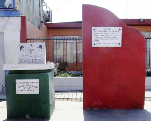 Imagen del monumento A Los Mártires Del Deber O. Céspedes y M. González