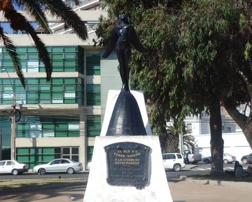 Imagen del monumento Mujer Alada